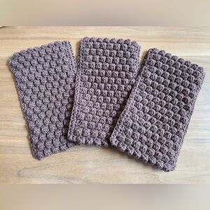 Lot of 3 Reusable Cotton Mop Pads